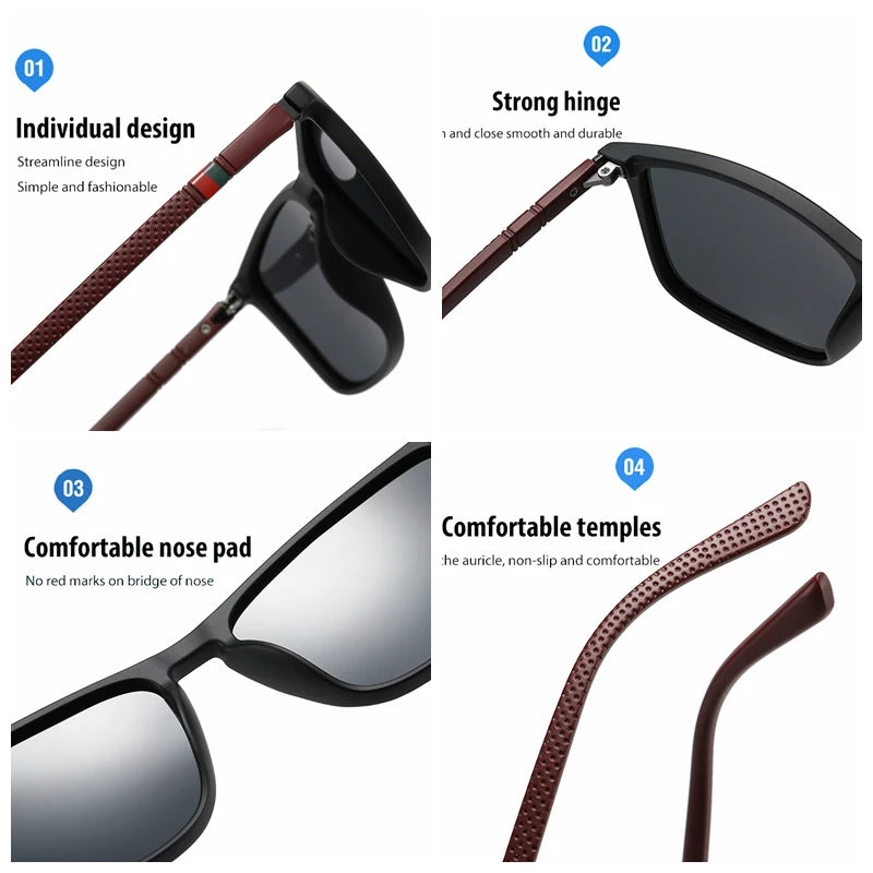 Gafas De Sol polarizadas TR90 2022 para hombres y mujeres, protección UV400, Gafas De Sol a la moda, Gafas masculinas. Estas Fashion.