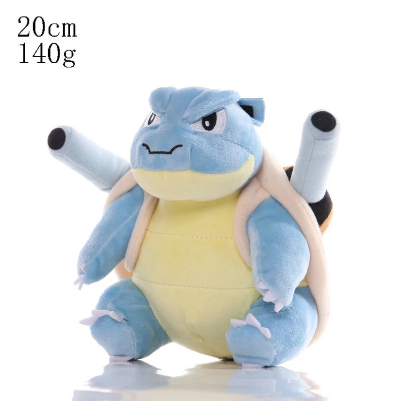 20cm Pokemon juguetes de peluche Kawaii Pikachu Raichu Jenny Turtle Anime muñeca niños cumpleaños regalo de Navidad